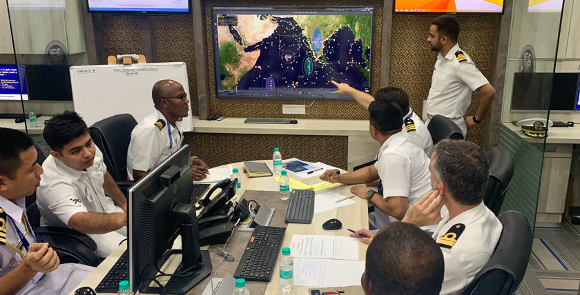 Information Fusion Centre IOR. Foto: indiannavy.nic.in