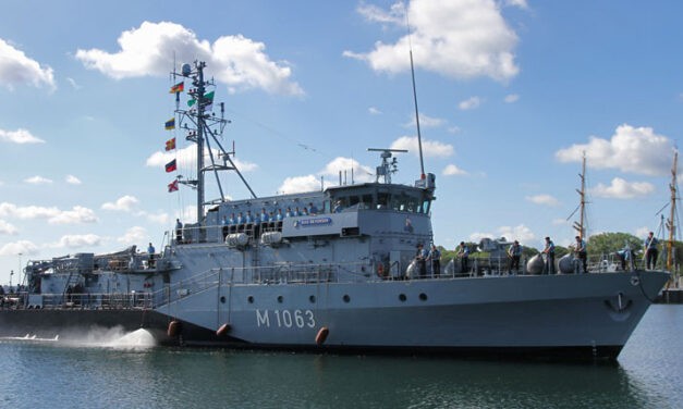 Wachwechsel: Minenjagdboot "Bad Bevensen" löst "Homburg" ab
