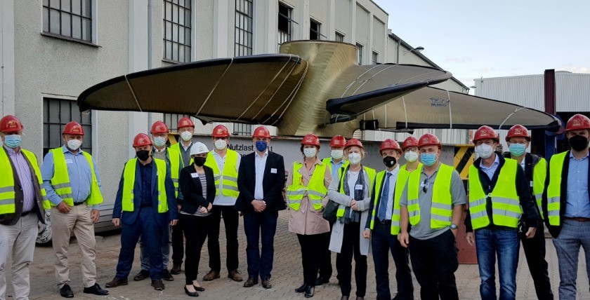 On-board tour at MMG Mecklenburger Metallguss, Photo: MCN e. V.