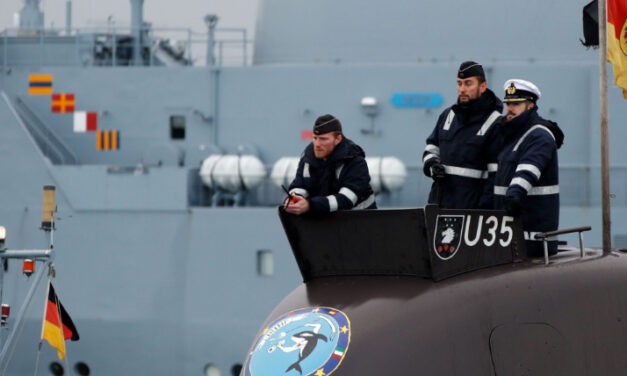 U 35 back from deployment