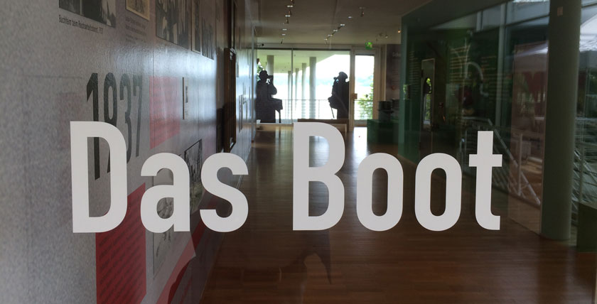 "Boot" Ausstellung. Foto: Autor