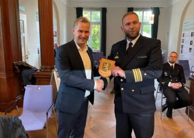 Presentation of the plaques at the Villa Wertheimber in Bad Homburg, Photo: Press Office Bad Homburg