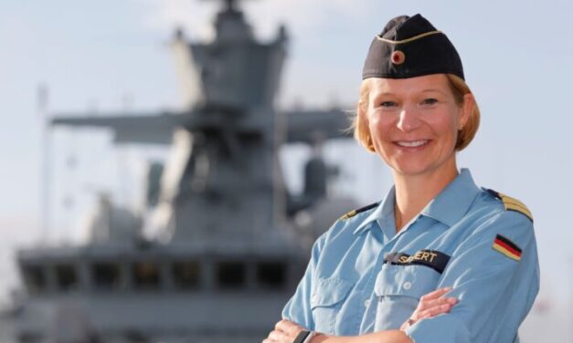 First female commander of a corvette crew