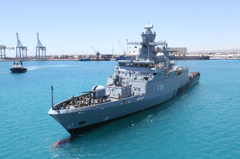 Zur Erstellung eins umfassenden Lagebilds tragen auch die deutschen Korvetten bei. Foto: Bw/Unifil