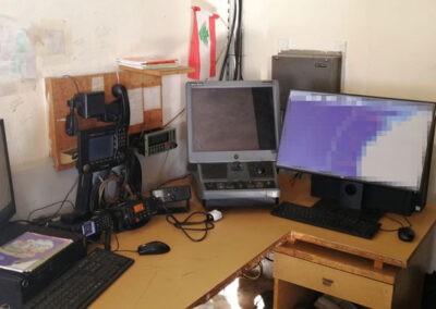 Ausstattung der OPZ Charlie One. Foto: Autor