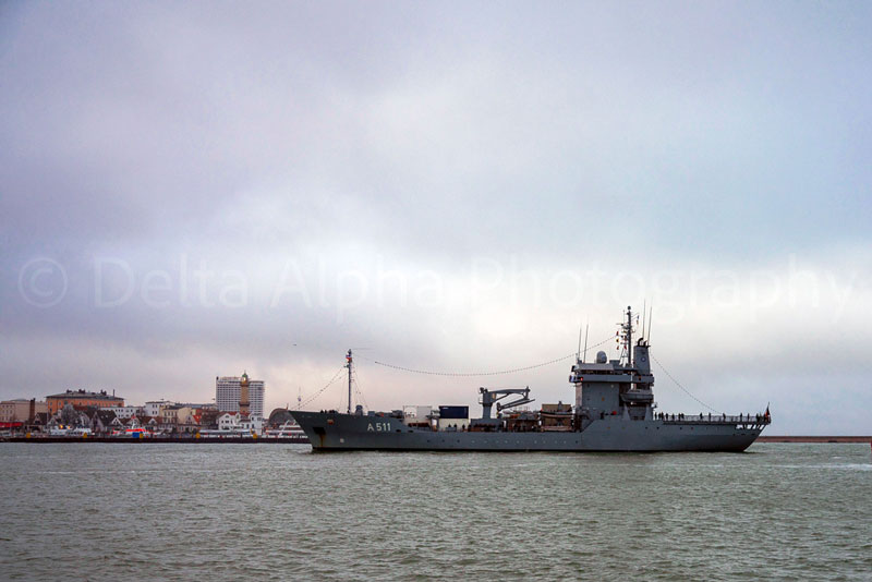 Tender Elbe wieder im Heimathafen Warnemünde. Foto: Daniel Angres