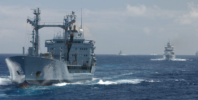Betriebsstofftanker Spessart kehrt vor Weihnachten aus dem Einsatz zurück. Foto: PIZ Marine, Björn Wilke