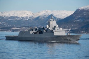 Norwegische Fregatte Fridtjof Nansen. Foto: Norwegische Marine/Helne Sofie Thorkildsen