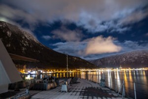 Einlaufen in Narvik. Foto: Bw/M. Schmidt