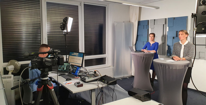 Dank moderner Technik kann die Maritime Convention auch in Coronazeiten stattfinden. Foto: Griephan/DVV Media GmbH