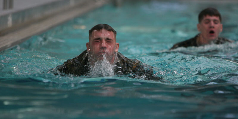 Nur wenige überstehen das harte Auswahlverfahren. Foto: USMC