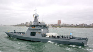 Piedrabuena - ex-Adroit - das zweite der vier Gowind-Klasse OPV für Argentinien. Foto: argentin.gob.ar