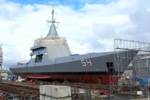 Cordero - viertes argentinisches OPV vor dem Stapellauf in Concarneau. Foto: Kership