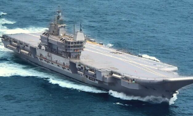 Indiens neuer Flugzeugträger VIKRANT