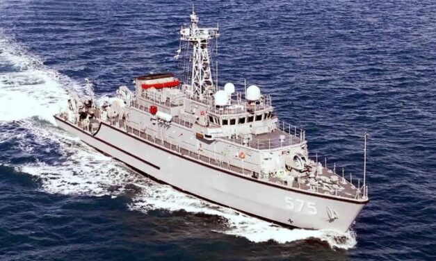 Neubauten der Marine in Südkorea