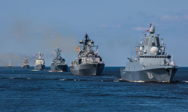 Wie irische Fischer gegen die russische Flotte vorgingen....