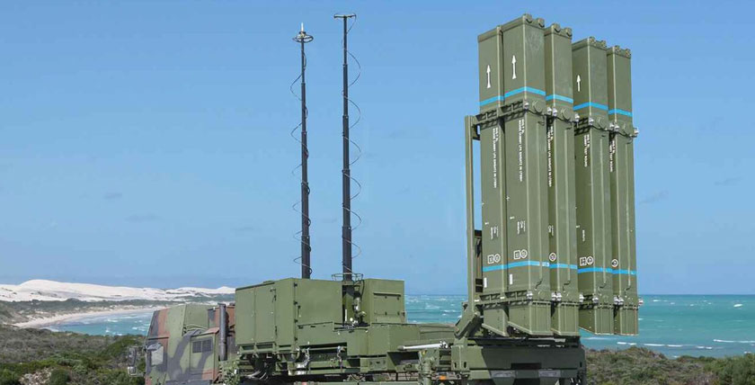 Luftverteidigungsysteme IRIS-T SLM/SLS. Foto: Diehl Defence