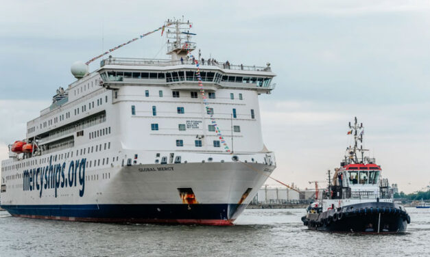 Größtes ziviles Hospitalschiff der Welt wird der Öffentlichkeit vorgestellt!