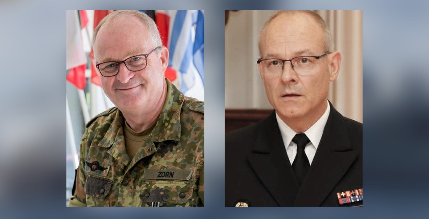 Am Freitag, den 11. März 2022 um 10 Uhr, übergibt der Generalinspekteur der Bundeswehr, General Eberhard Zorn (62), das Kommando über die Deutsche Marine an Vizeadmiral Jan Christian Kaack (59) (Fotos: Bundeswehr.de)