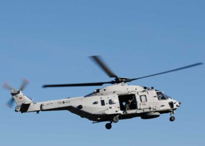 Befehlshaber der Flotte fliegt ein, Foto: Marcel Kröncke