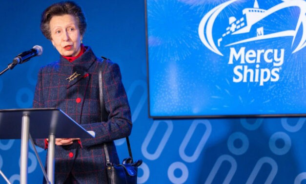 Princess Anne besucht Global Mercy