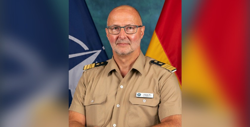 Frigate Captain Andreas Uhl, Photo: NATO