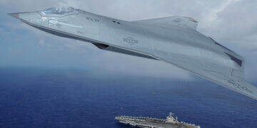 Entwurf der F/A-XX von Northrop Grumman aus dem Jahr 2015, Grafik: Northrop Grumman