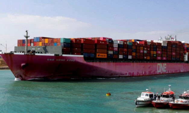 Enorm: Suezkanal-Umsatz bei 7 Milliarden US-Dollar