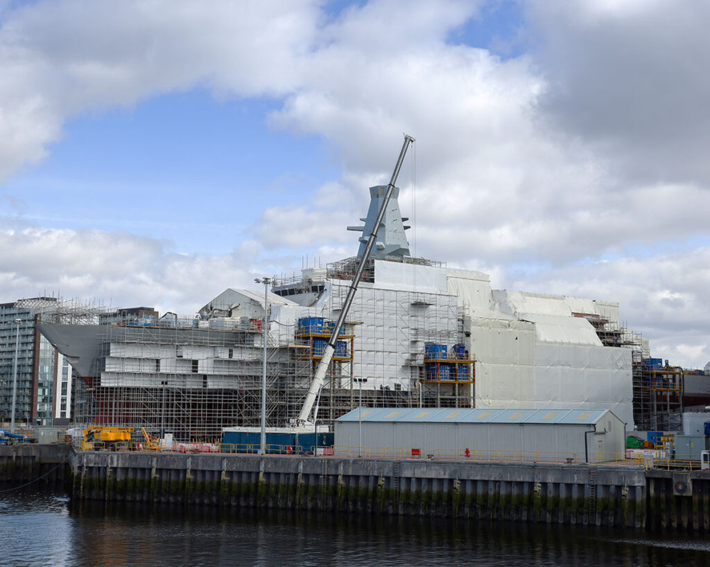 Britische Fregatte Glasgow der City-Klasse, Foto: Royal Navy/Crown Copyright