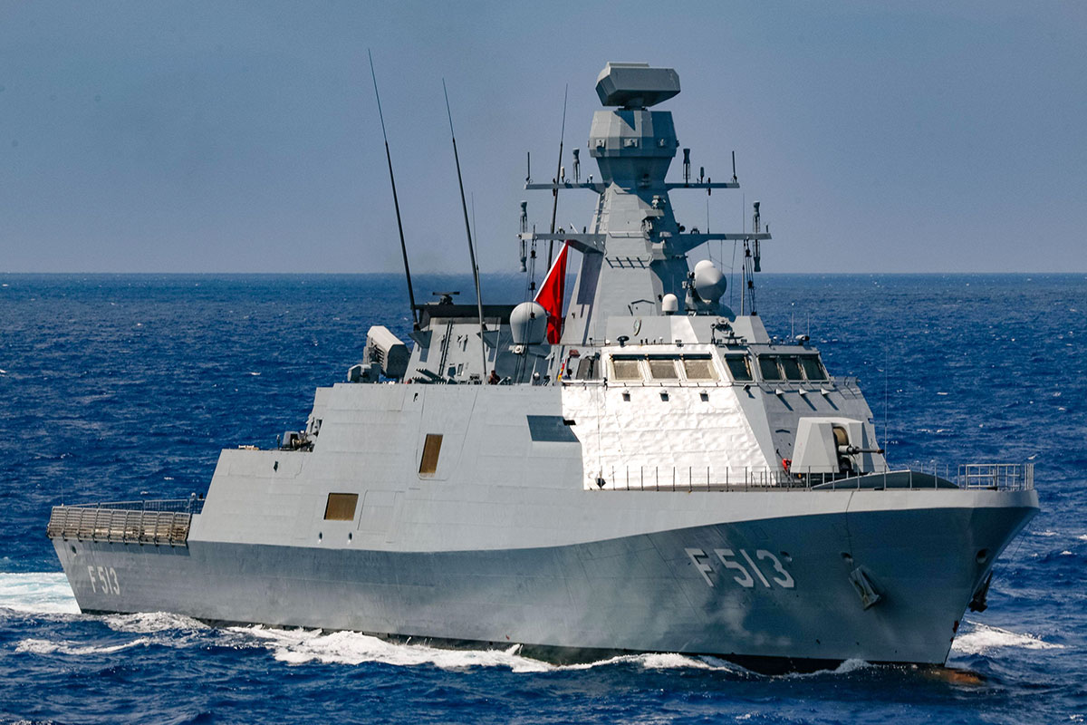 Türkische ASW-Korvette der Ada-Klasse, Foto: US Navy