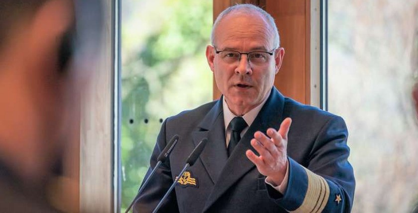 Vizeadmiral Jan C. Kaack ist seit dem 11. März 2022 Inspekteur der Marine, Foto: Bw/Daniel Angres