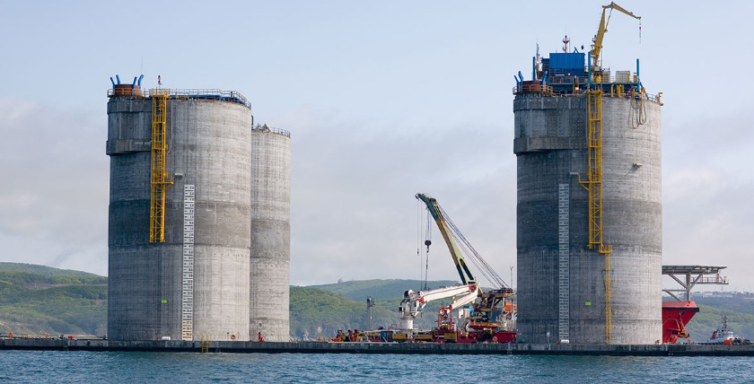 Basis der Öl-Bohrplattform