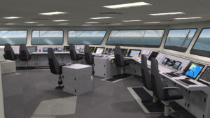 Die Brücke der neuen Fregatte erhält eine ungewöhnliche Form