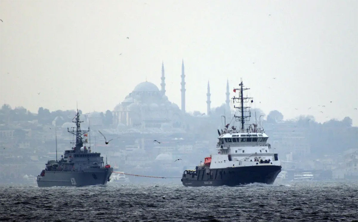 Russischer Marineschlepper SB-739 "Spasatel Vasily Bekh". Foto: Bosphorus Naval News