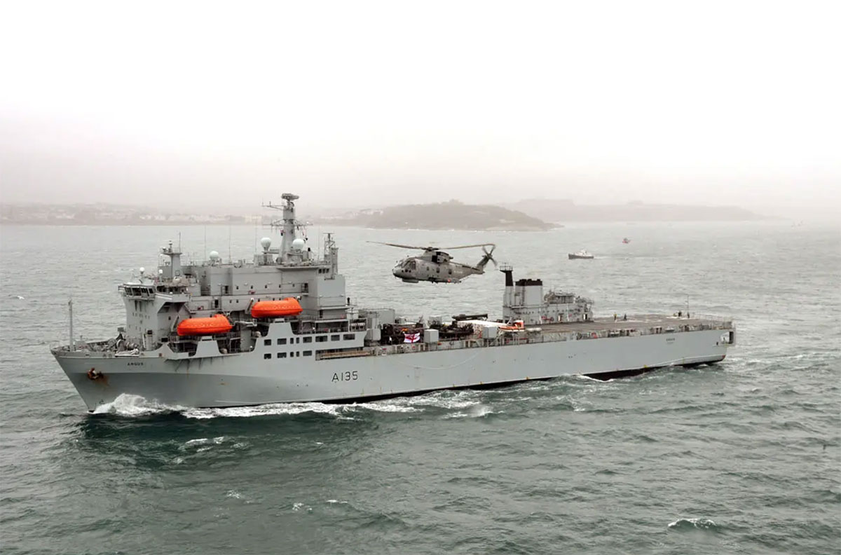 RFA Argus. Foto: Crown Copyright