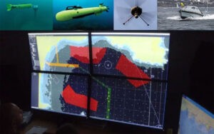 ECA-Group UMISOFT Minenabwehr-Lagebild und Drohnensteuerung. Foto: eca-group