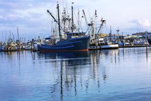 Großes Fischerboot Westport Grays Harbor Washington State