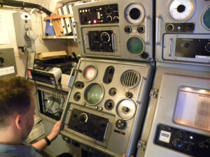 Sonaranlage der Fehmarn, Foto: Roland Stern