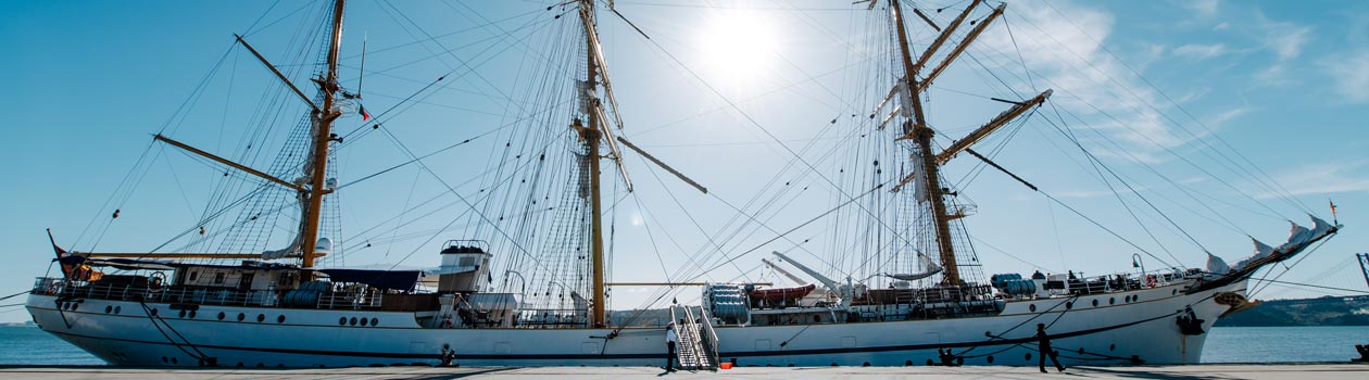 Foto: Gorch Fock in Lissabon, Fotograf Carlos Porfirio