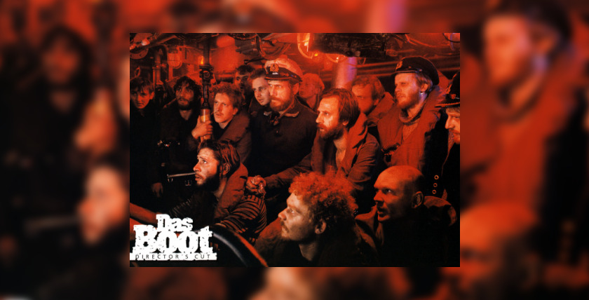 DAS BOOT Jürgen Prochnow, Klaus Wennemann, Herbert Grönemeyer 2. von rechts mit Schwimmweste Datum: 1981.
IMAGO / Ronald Grant / Bild mit freundlicher Genehmigung von BAVARIA FILM / RADIANT FILM GMBH / SDR / WDR