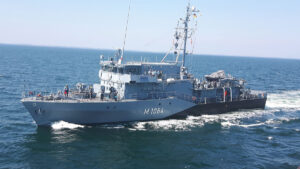 Auf der Rendsburger Krögerwerft entstand das Minenjagdboot GRÖMITZ, Foto: Dieter Hanel