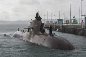 Auslaufen eines U-Boots der Klasse 212A, Foto: Bw/Marcel Kröncke