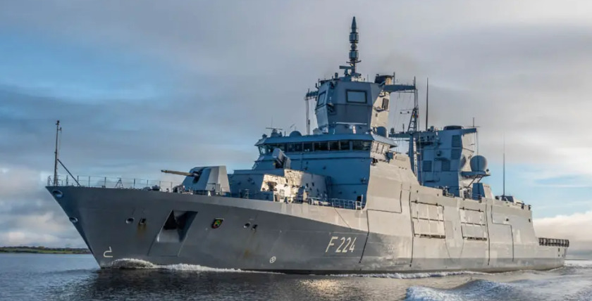 Die SACHSEN-ANHALT wurde 2021 in den Dienst. gestellt, Foto: Bw/Gergs