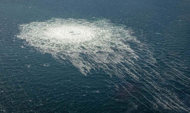 Leckagen in Gasleitungen Nord Stream 1 und 2