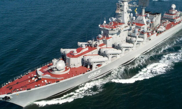 Russische Marine vor der englischen Küste.