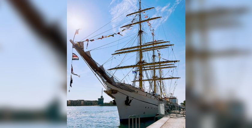 Gorch Fock auf der Hanse Sail in Rostock 2022, Foto: Iryna Oleksynska