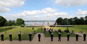 Vereidigung des Offiziernachwuchses an der Marineschule Mürwik
