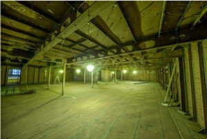 Interior view of the shell of the new iMerz, photo: Bw