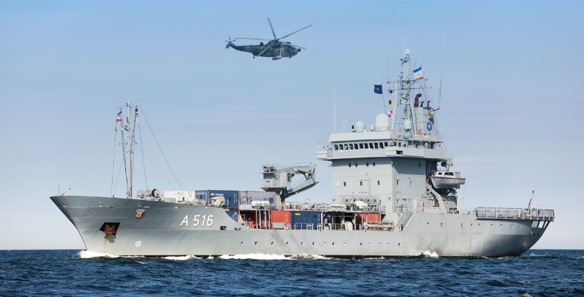 Tender DONAU kehrt zurück von einem NATO-Einsatz, Foto: Bw/SteveBack