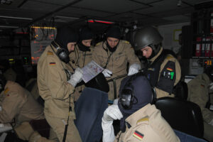 Gefechtsdienst in der Operationszentrale, Foto: Bw